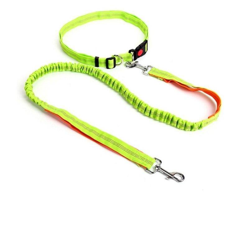 Elastic Breakaway Hand Free Waist leash - Lovepawz