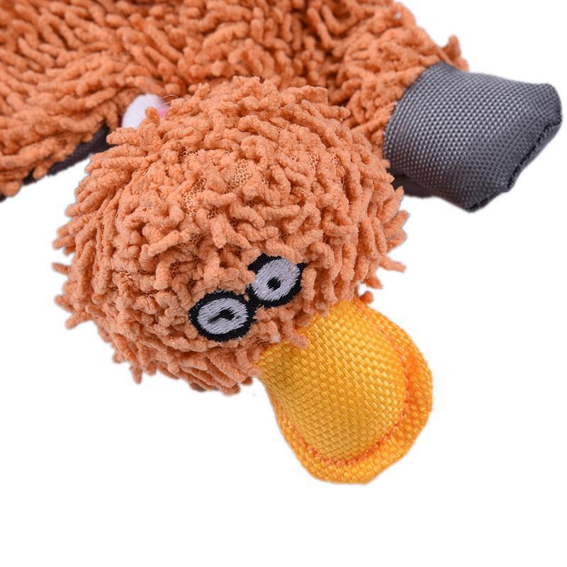 Squeaky Papa Flat Duck Plush - Lovepawz