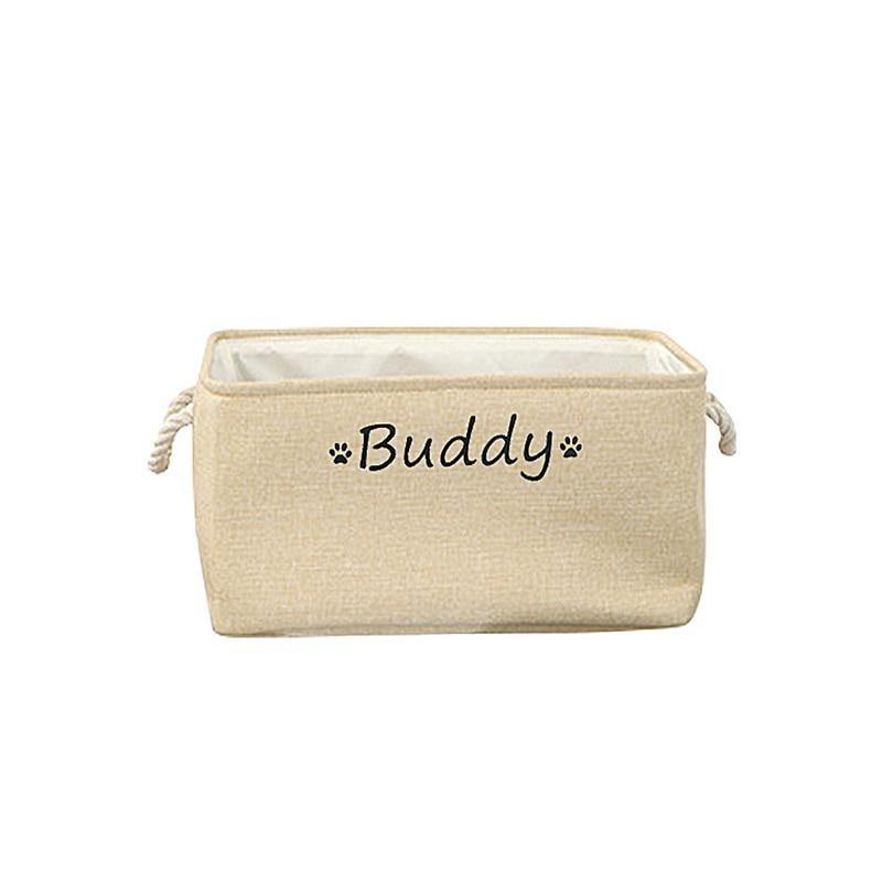 Solid Pet Toy Custom Storage Basket - Lovepawz