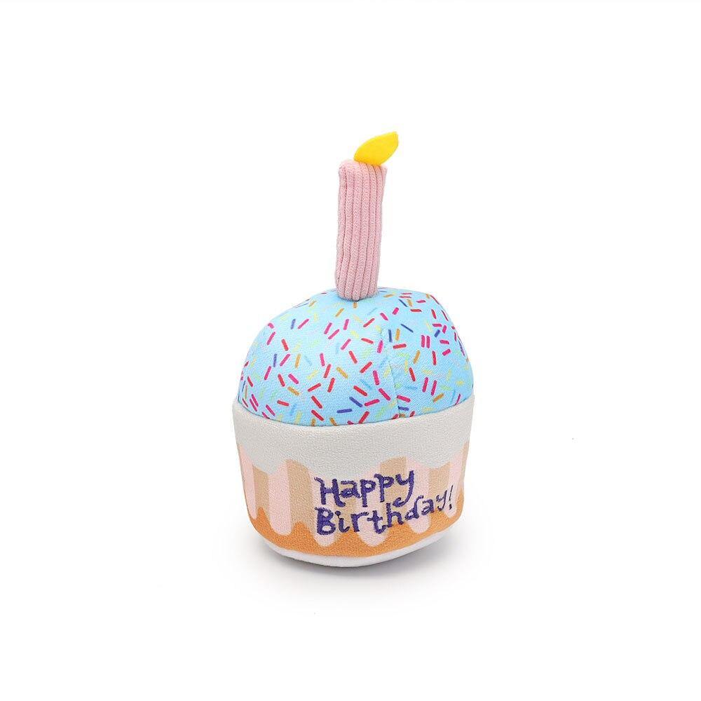 Birthday Ultimate Plush Chew Dog Toys - Lovepawz