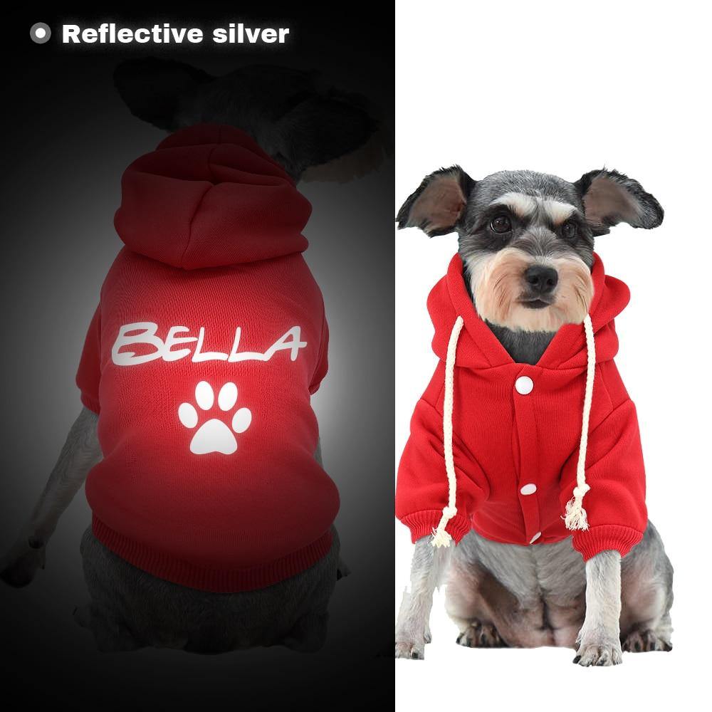 Personalized Cotton Dog Custom Hoodie - Lovepawz
