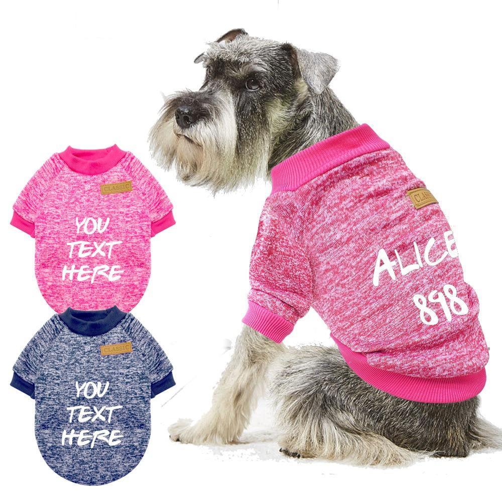Custom Personalized Dog Sweater Vest - Lovepawz