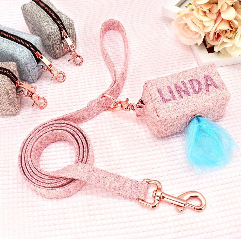 Personalized Dog Garbage Bag and Leash Set - Lovepawz