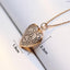 Pet Footprint Heart Shaped Open Clasp Necklace - Lovepawz