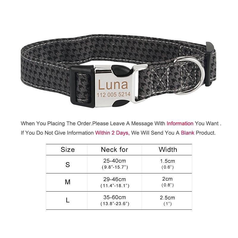Custom Pet Patterned Collar Tag - Lovepawz