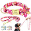 Personalized Flower Bowknot Set - Lovepawz