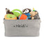 Solid Pet Toy Custom Storage Basket - Lovepawz