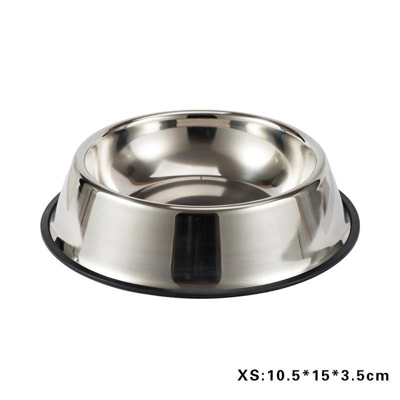 Stainless Steel Non-Slip Bowl - Lovepawz