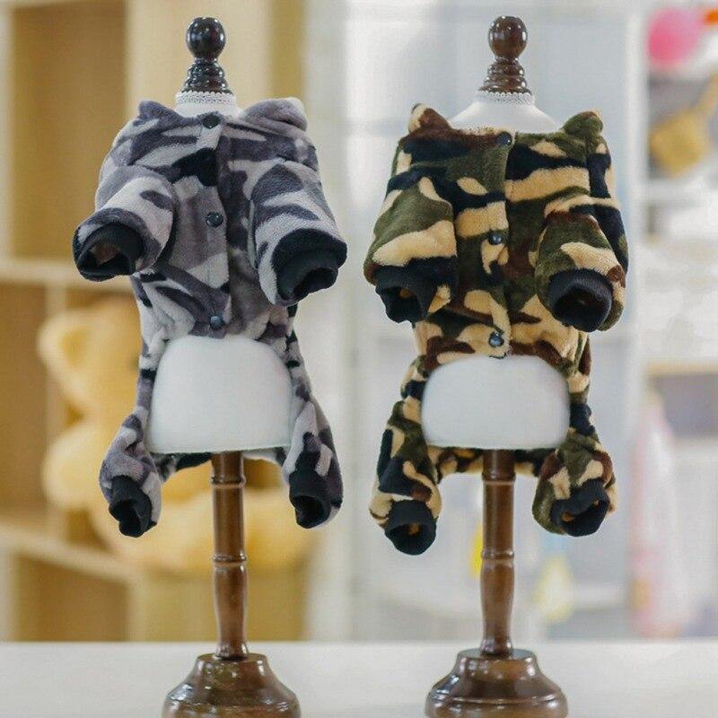 Camouflage Thick Dog Sweater - Lovepawz