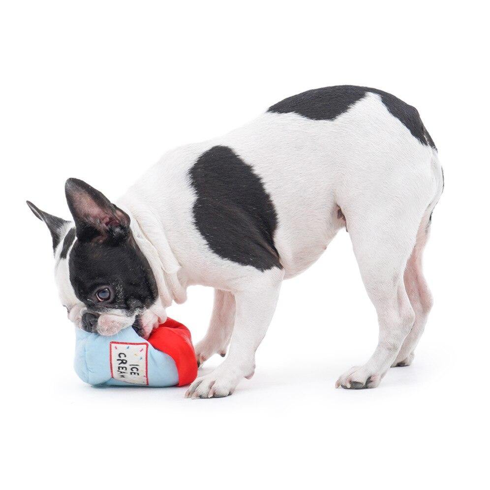 Ice Cream Toy Dog Plush Set - Lovepawz