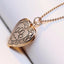 Pet Footprint Heart Shaped Open Clasp Necklace - Lovepawz