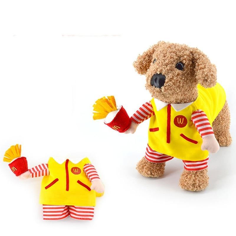 Funny Cute WcDonald's Cat Costume - Lovepawz