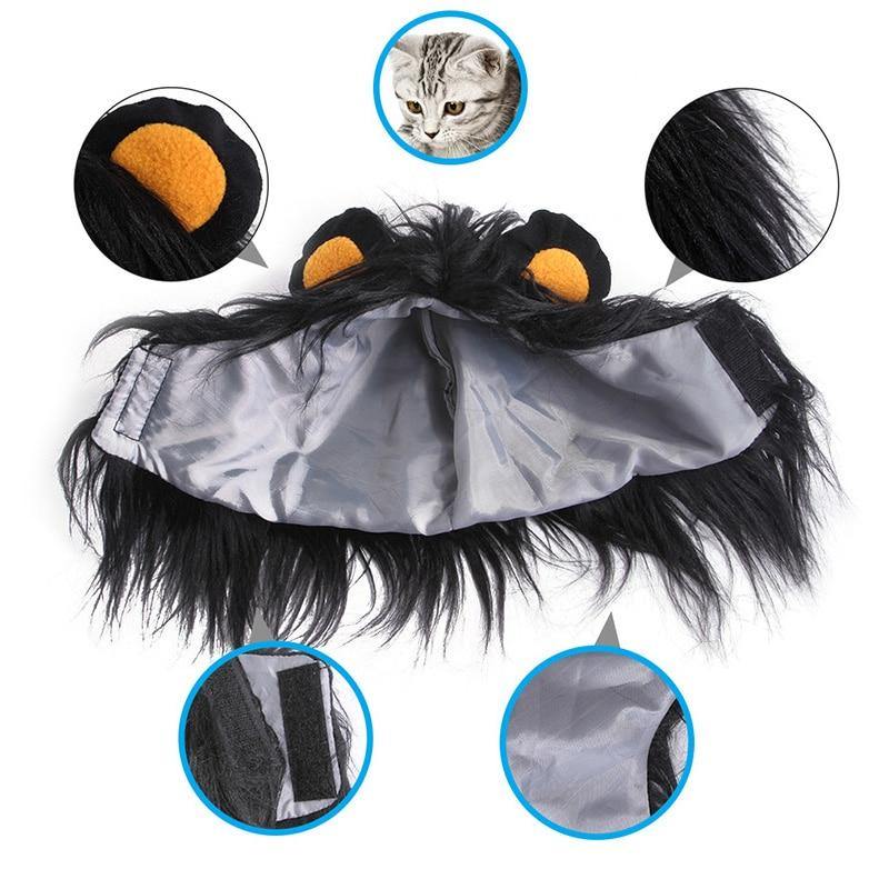 Cute Cat Lion Mane Hat Costume - Lovepawz