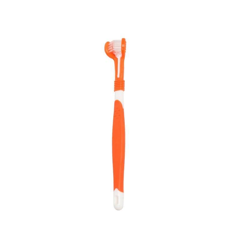 Pet ThreeHead Multi-angle Toothbrush - Lovepawz