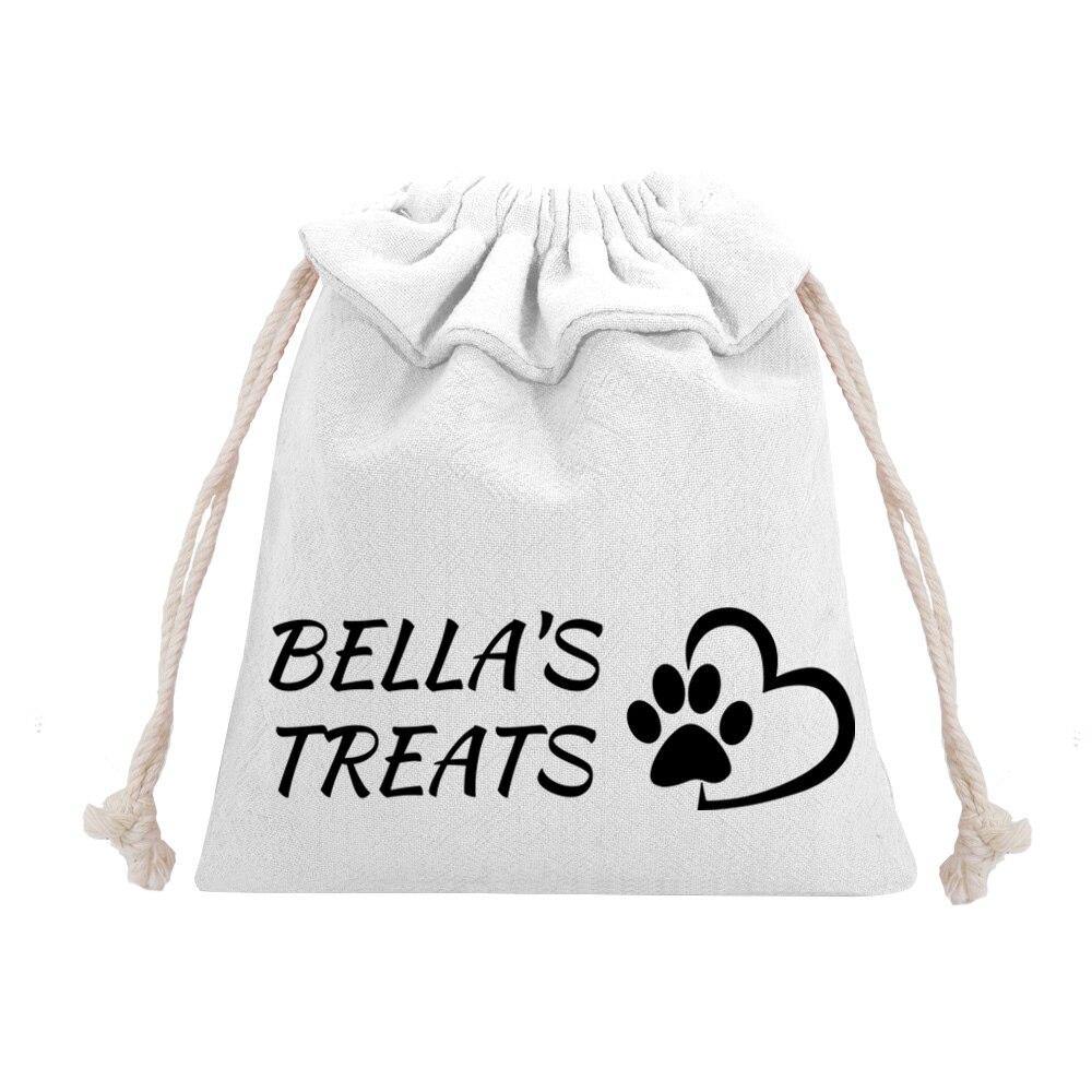 Personalized Custom Portable Dog Treat Snack Bags - Lovepawz