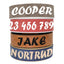 Personalized Large Wide Leather Custom Print Dog Collar - Lovepawz