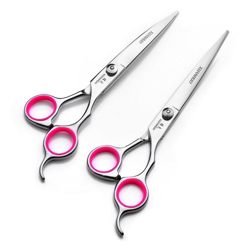 Stainless Steel Dog Sharp Fur Grooming Scissors - Lovepawz
