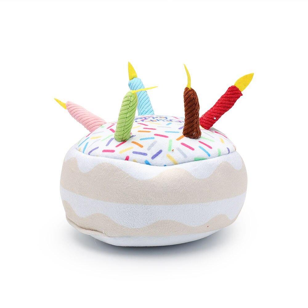 Birthday Ultimate Plush Chew Dog Toys - Lovepawz