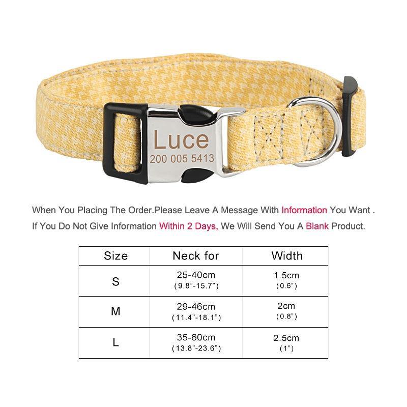 Custom Pet Patterned Collar Tag - Lovepawz