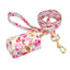 Floral Leash and Garbage Bag Set - Lovepawz