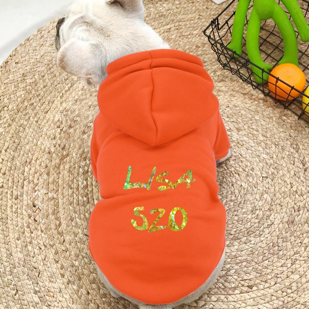Personalized Cotton Dog Custom Hoodie - Lovepawz