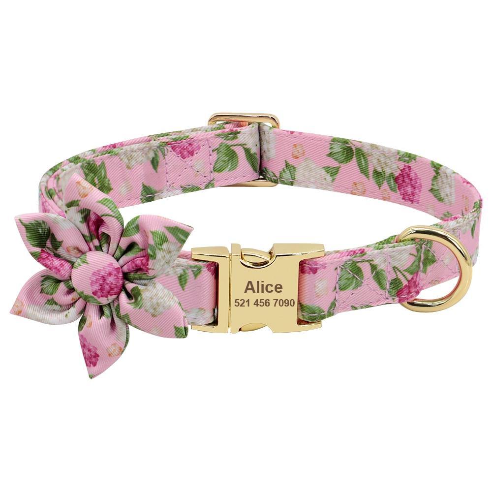 Custom Collar With Bow - Lovepawz