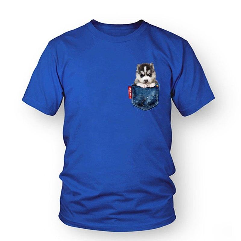 Husky Dog T-Shirt Women - Lovepawz