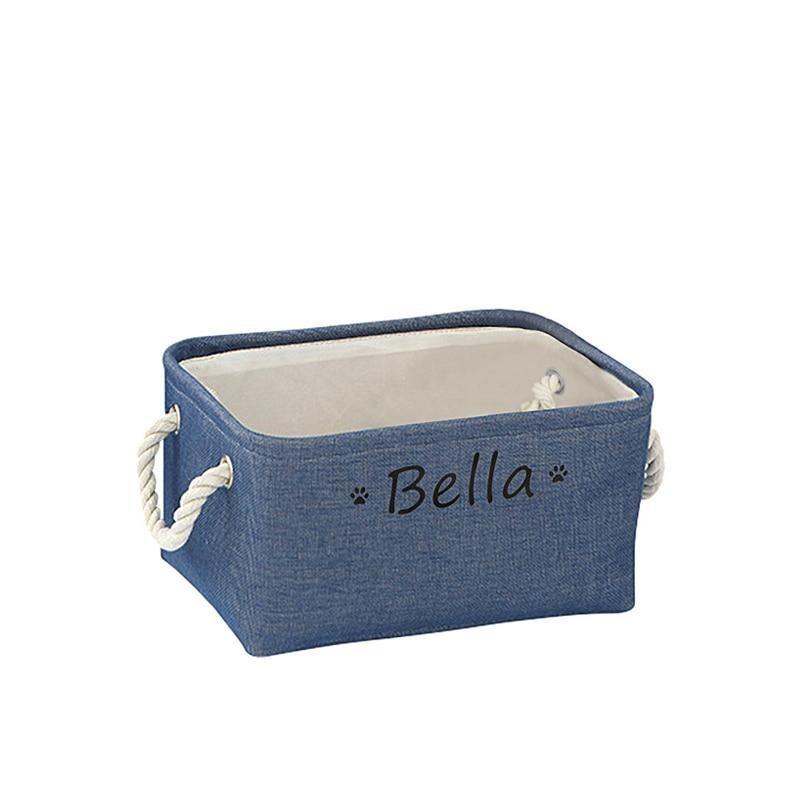 Solid Pet Toy Custom Storage Basket - Lovepawz