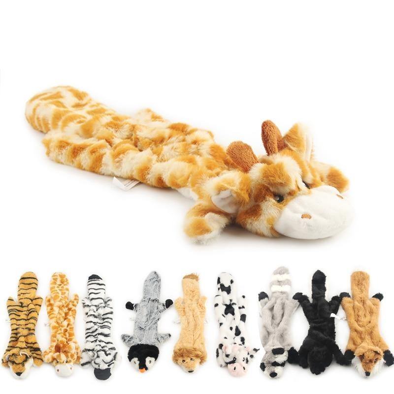 Soft Plush Animal Chew Toys - Lovepawz