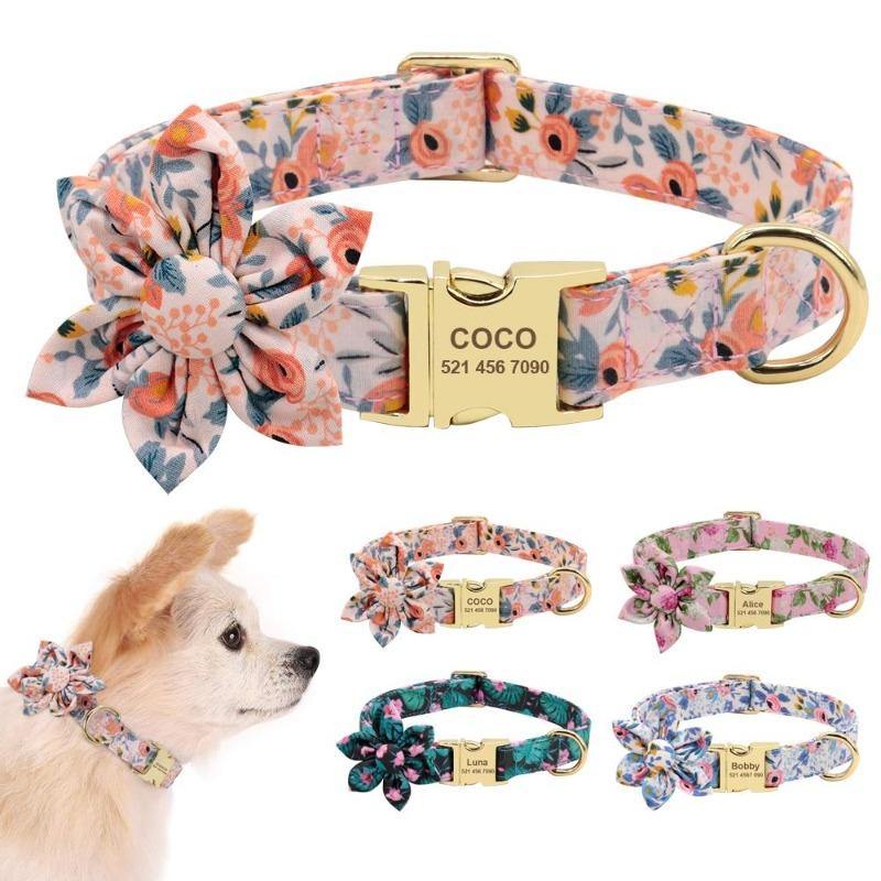 Custom Collar With Bow - Lovepawz