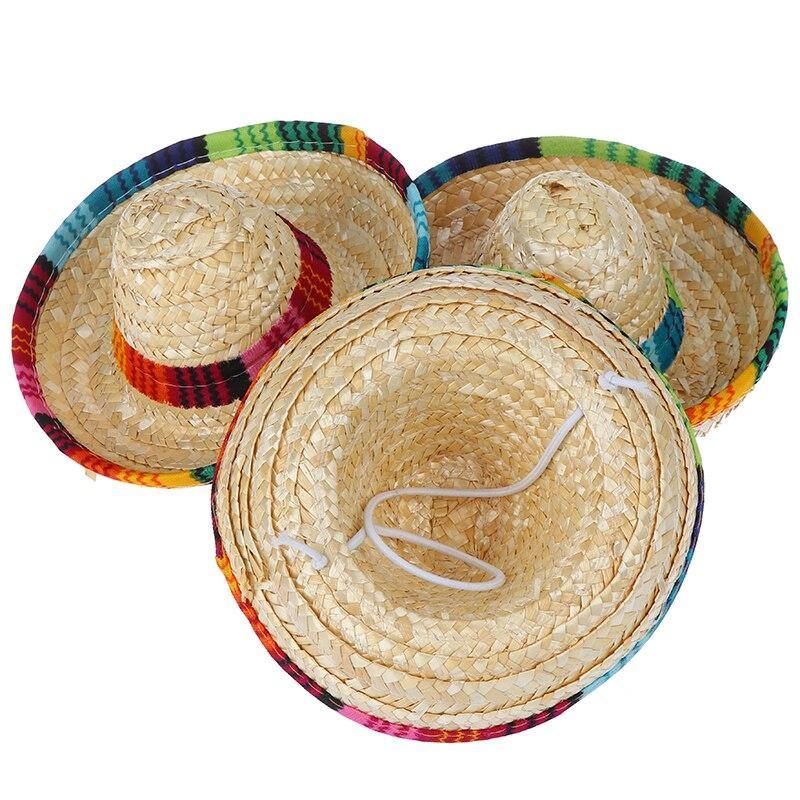 Straw Party Hat - Lovepawz