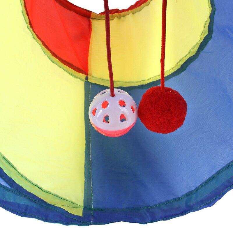 Foldable Cat Tunnel Tube Tent - Lovepawz