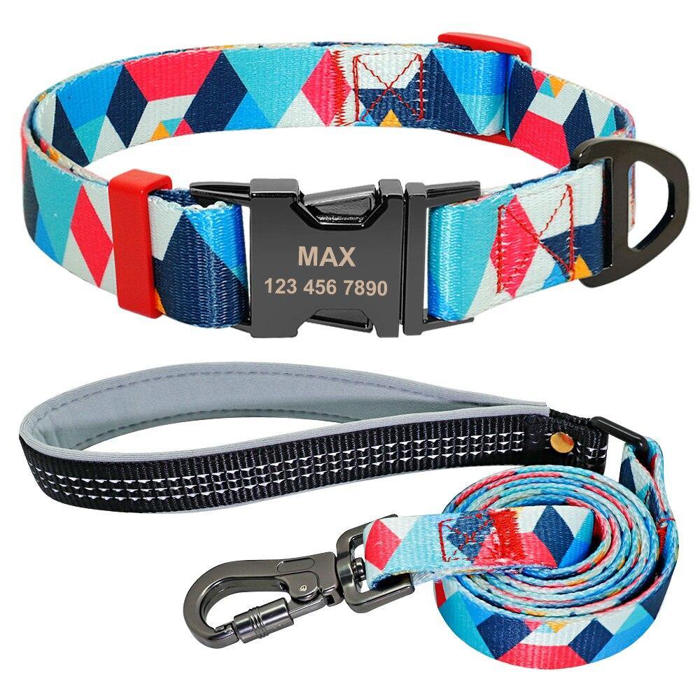 Personalized Cuban Leash Set - Lovepawz