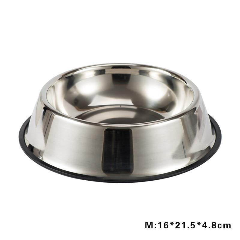 Stainless Steel Non-Slip Bowl - Lovepawz