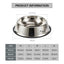 Stainless Steel Non-Slip Bowl - Lovepawz