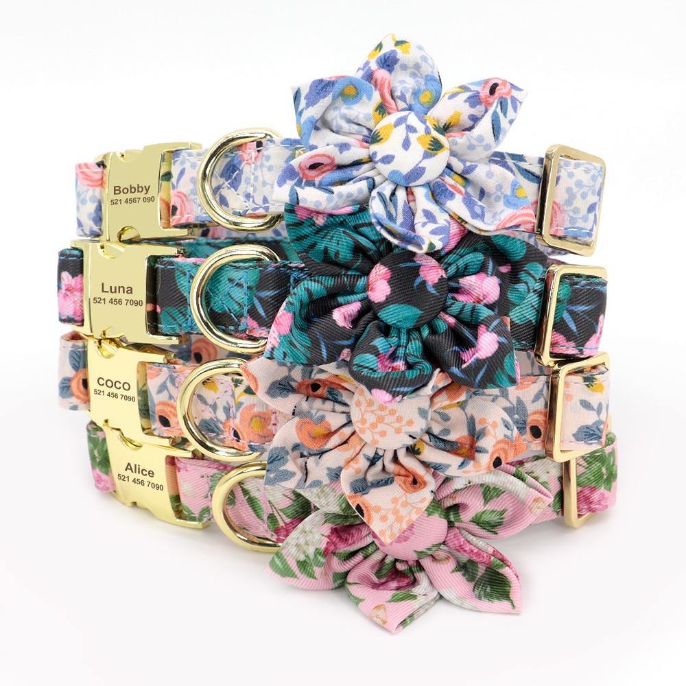 Custom Collar With Bow - Lovepawz