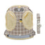 Grid Design Dog Harness and Leash Set - Lovepawz