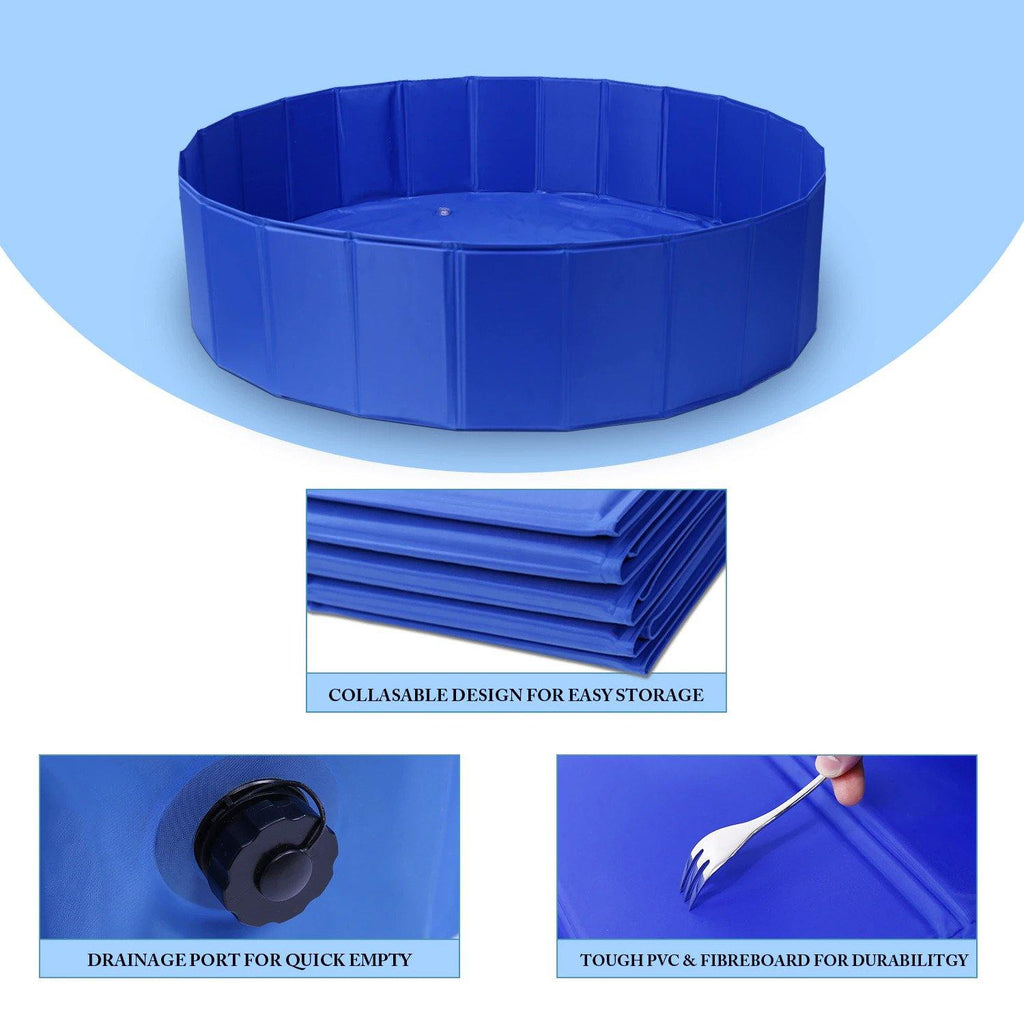 Foldable Pet Collapsible Swimming Pool - Lovepawz