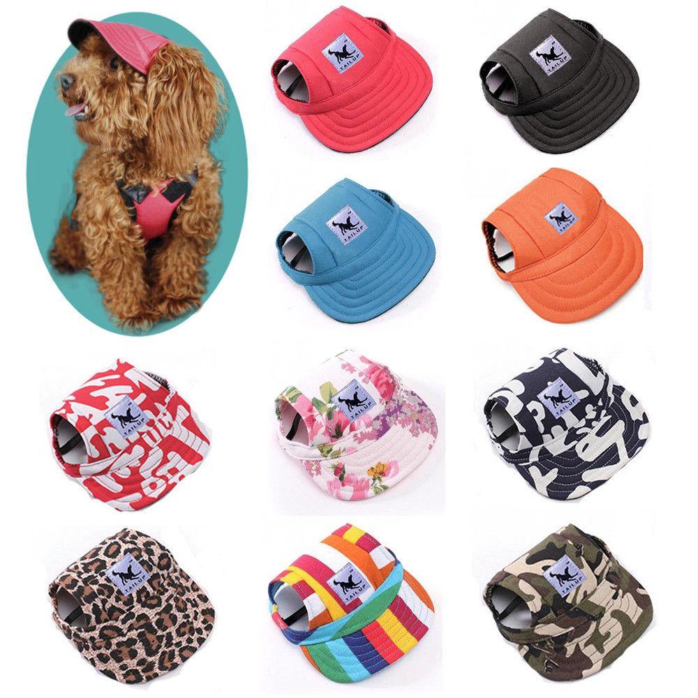 Basic Colorful Dog Sun Protection Baseball Cap - Lovepawz