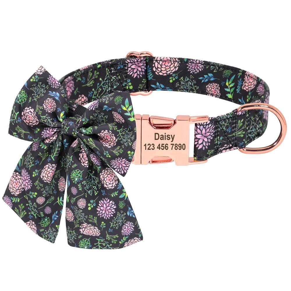 Personalized FruityBow Collar - Lovepawz