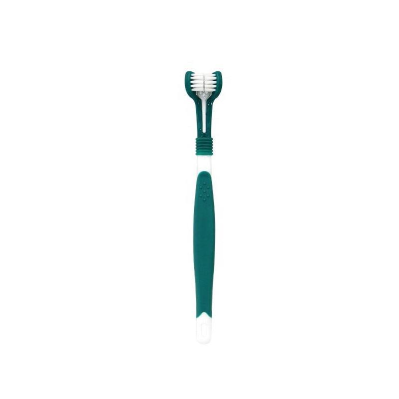 Pet ThreeHead Multi-angle Toothbrush - Lovepawz