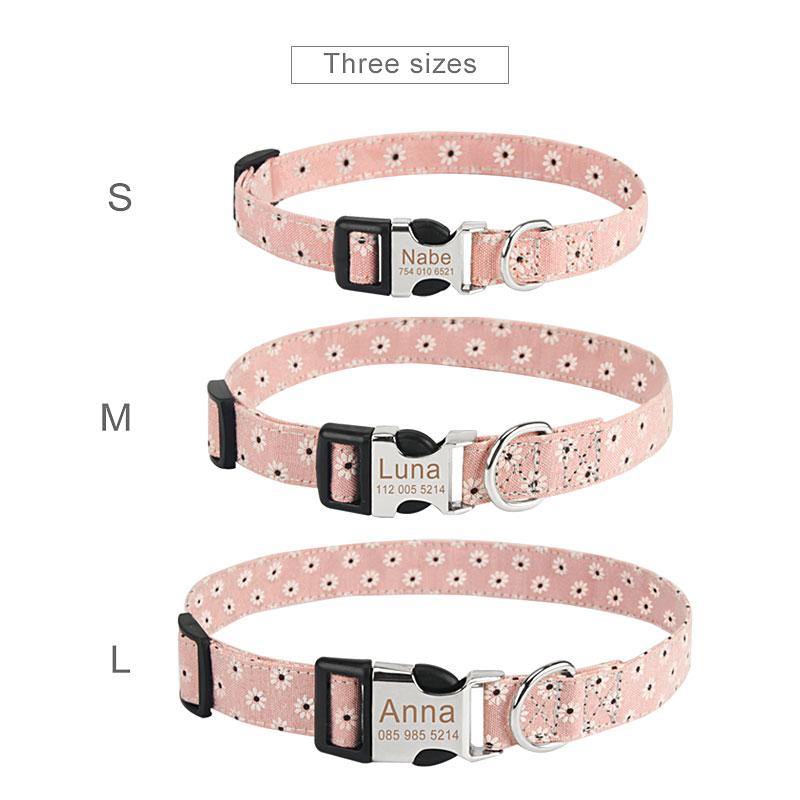 Customized Flower Collar - Lovepawz