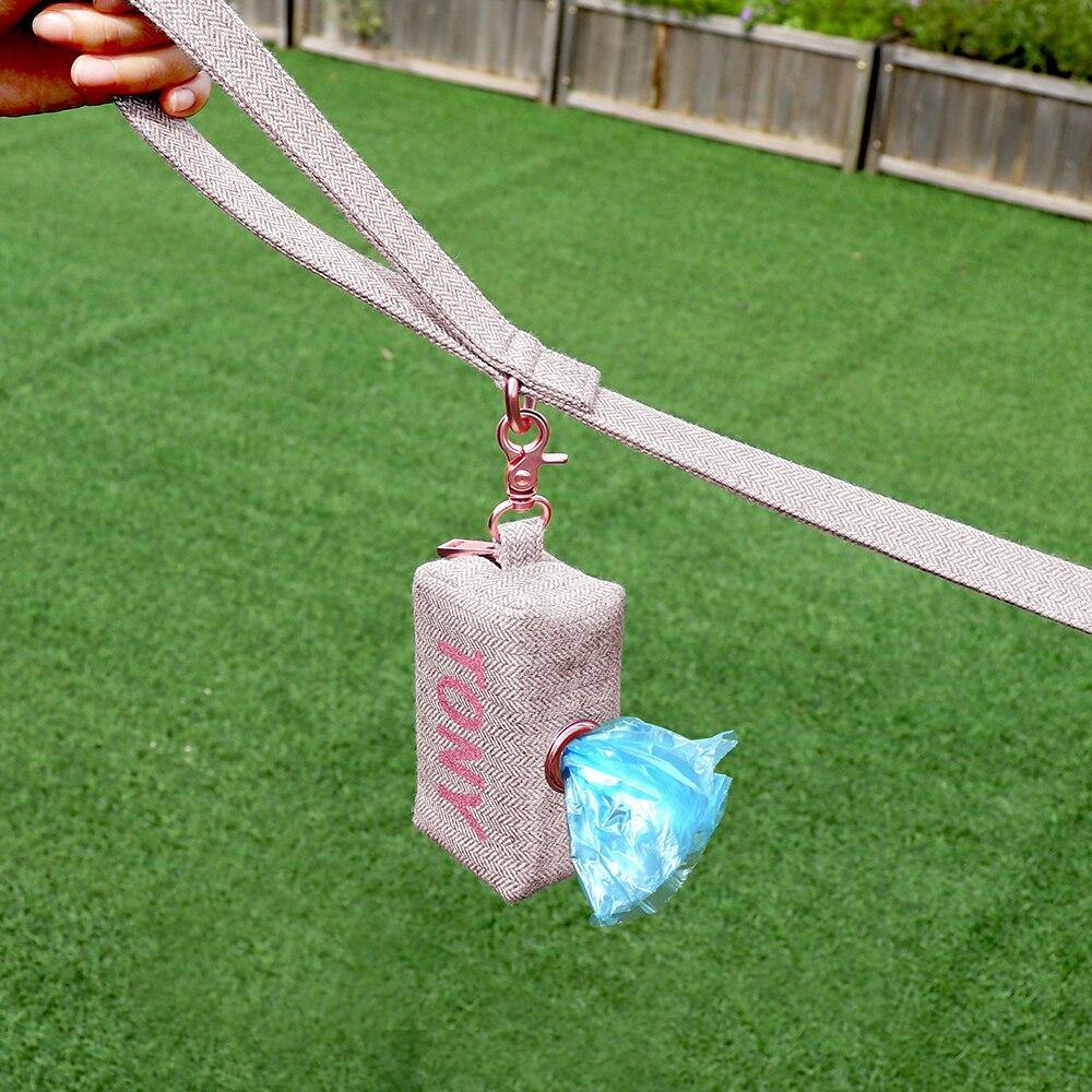 Personalized Dog Garbage Bag and Leash Set - Lovepawz