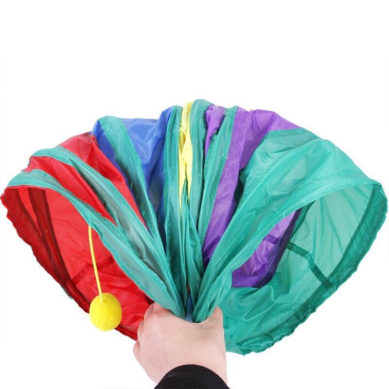 Three Way Cat Foldable Tunnel Tent - Lovepawz