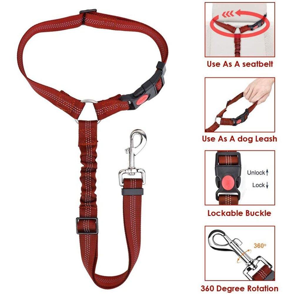 Dog Safety Ultra Seat Belt Harness - Lovepawz
