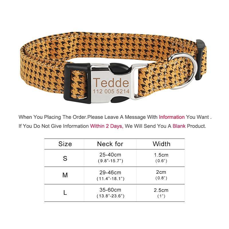 Custom Pet Patterned Collar Tag - Lovepawz