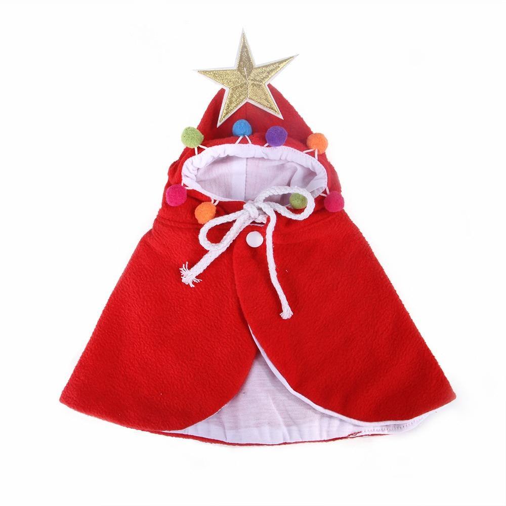 Christmas Cat Star Cape Costume - Lovepawz