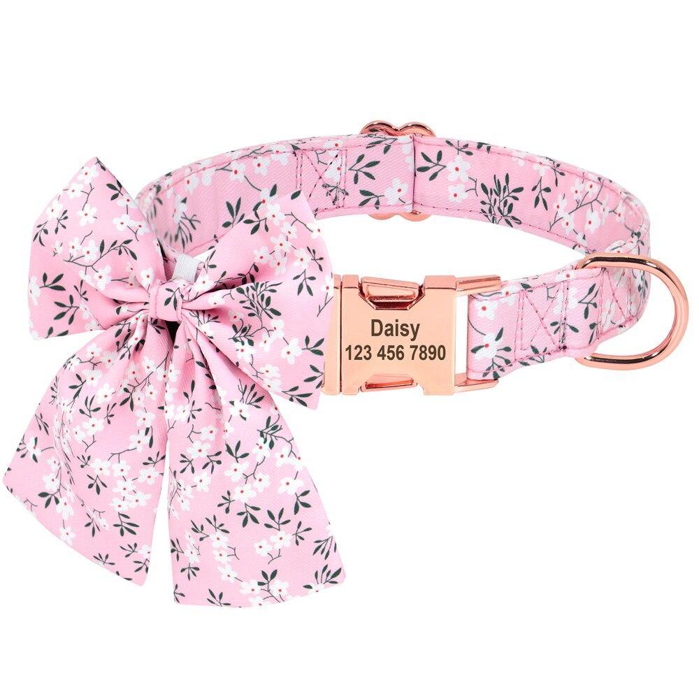 Personalized FruityBow Collar - Lovepawz