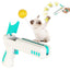 Interactive Cat Toy With Feather & Ball Kitten Gun Stick Gun - Lovepawz