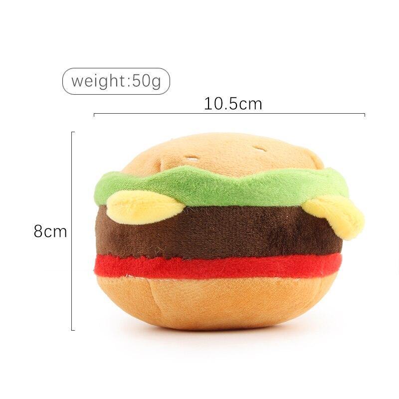 Food Plush Chew Toys - Lovepawz